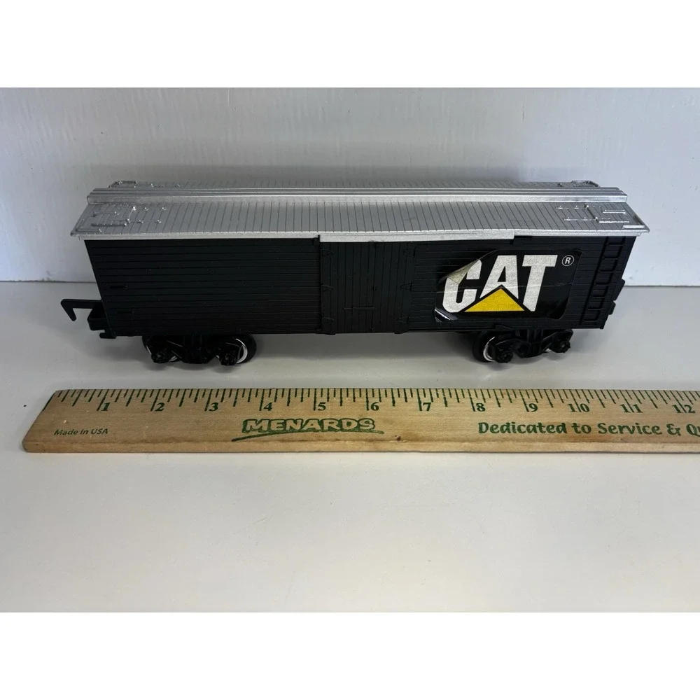 🚜2007 CAT Construction Express Train Set Motorized - 14 Feet Track